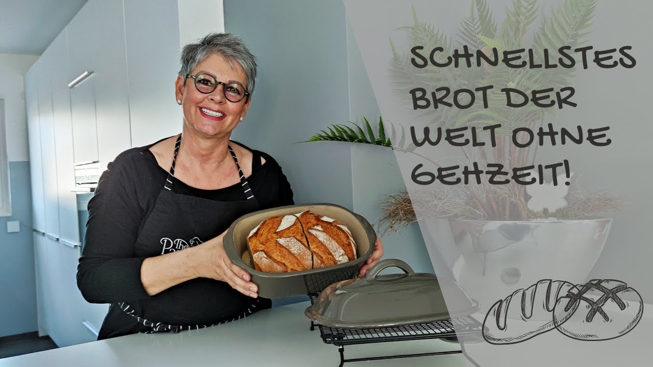 Schnellstes Brot der Welt ohne Gehzeit, super knusprig aus dem Ofenmeister von Pampered Chef®
