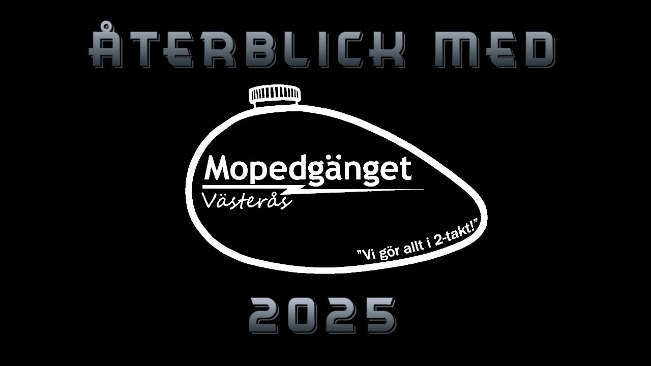 Mopedgänget Västerås Återblick 2025