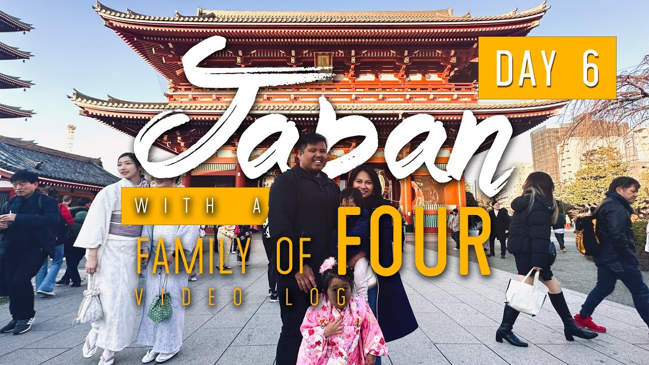 ASAKUSA with Kids 🇯🇵 | Tokyo’s Historic Streets & Snacks! (Day 6 of 1 Month in Japan)