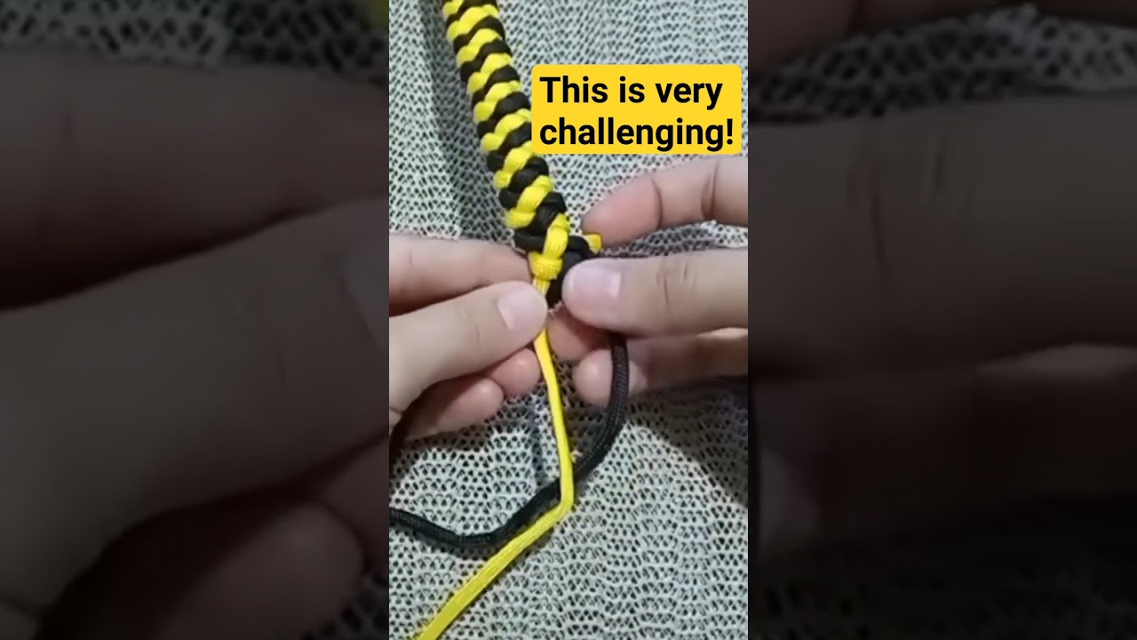PATIENCE TESTED! 😅 #shorts #handmade #patience  #prajiad #muaythai #paracord #creative