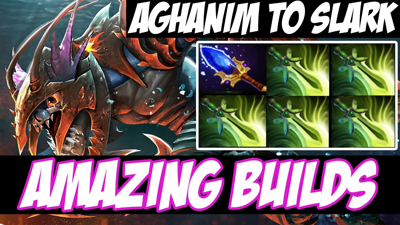AGHANIM TO SLARK ?! - SLARK WITH AGHANIM AND 5 BUTTERFLIES -  Amazing Builds vol 98 - Dota 2