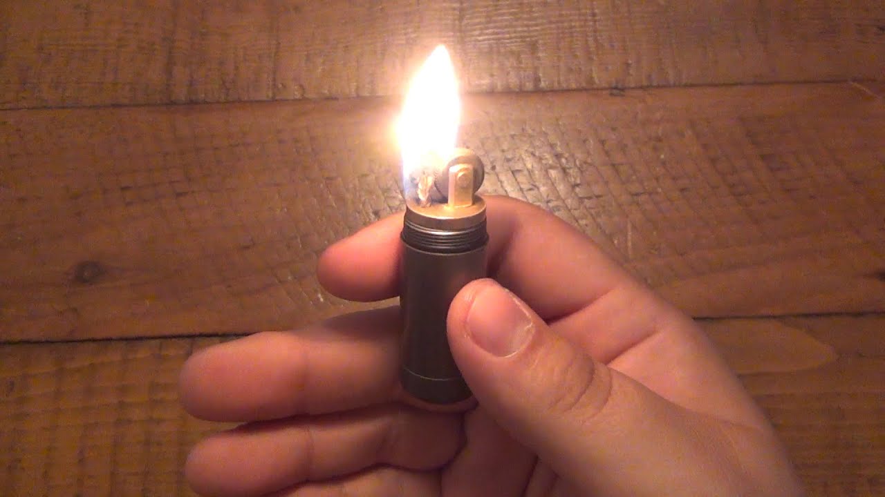 Peanut Lighter XL (Waterproof Survival Lighter & Capsule Container)