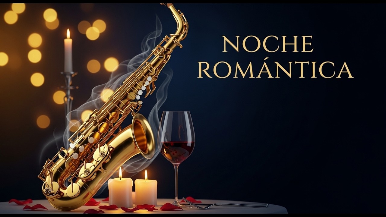 Serenata Romántica de Boleros con Saxofón para una Noche Tranquila