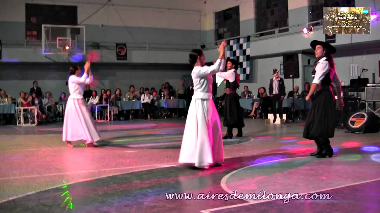 Chacarera por gauchos argentinos , subtitulada para aprender a bailar