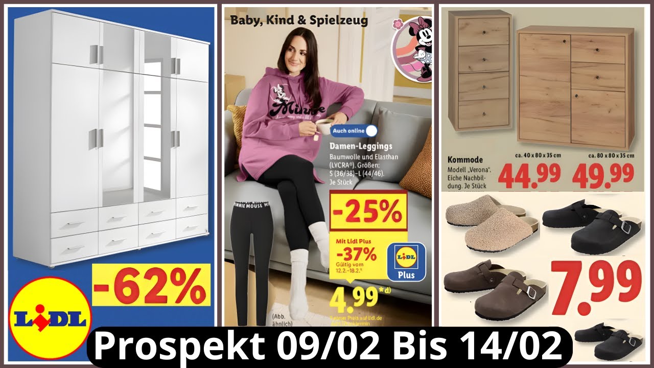 Lidl Deutschland | Neuer Prospekt vom 09/02/26 bis 14/02/26 | Angebote & Aktionen #lidl  #angebote