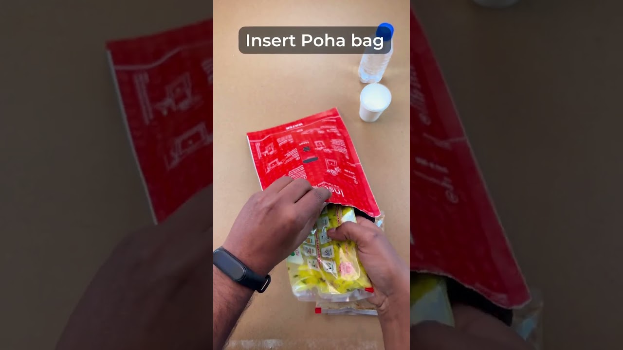 Instahot-Making Brakefast (Tea,Poha) while Travelling, Tracking, Picnic..