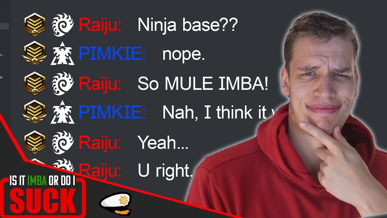 The Most SURREAL INGAME CHAT! | Is It IMBA Or Do I Suck