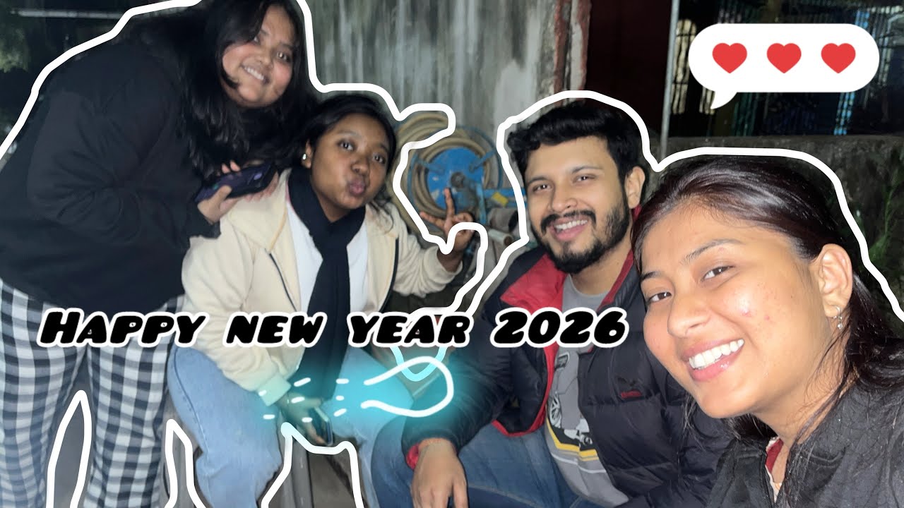 Celebrating new year 2026🎉//তামাম নাছিলো আমি❤️✨