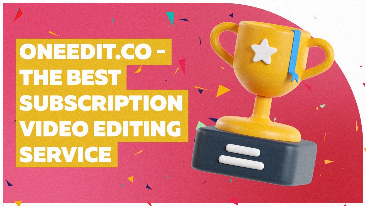 Oneedit.co - The Best Subscription Video Editing Service