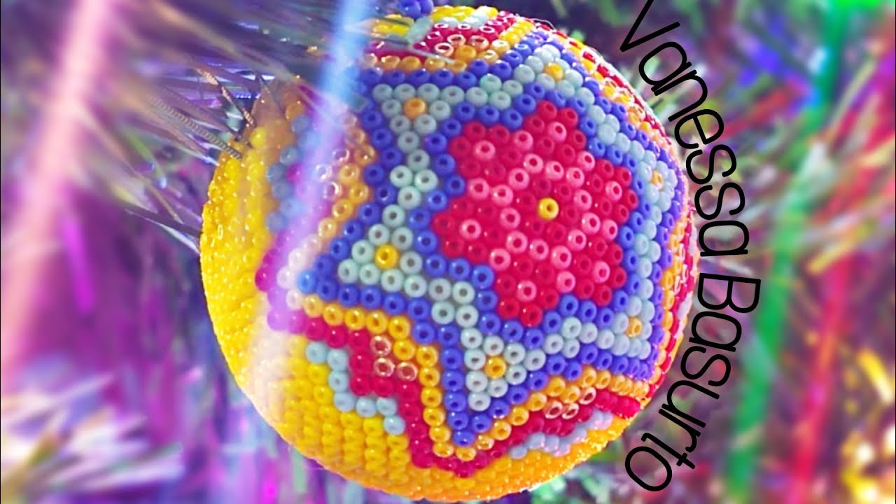 ¿COMO HACER UNA ESFERA DE CHAQUIRAS? ESFERA DE CHAQUIRAS/MOSTACILLAS PASO A PASO -Vanessa Basurto♥