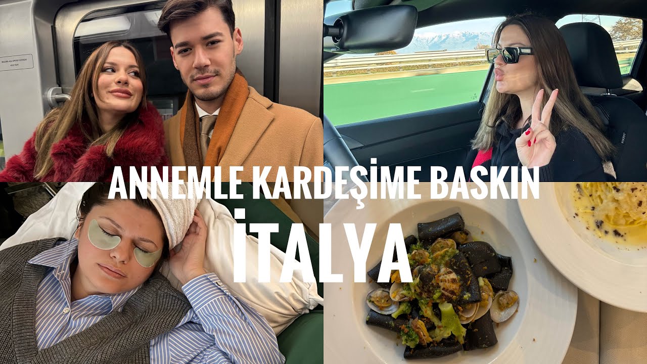 ANNEM İLK DEFA KARDEŞİMİN YAŞADIĞI YERİ GÖRÜYOR! İtalya’ya Gidiyoruz #torino