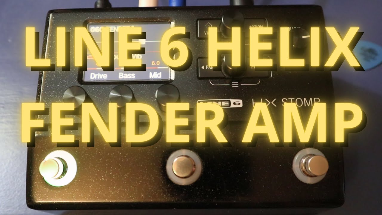 FENDER CLEAN // LINE 6 HELIX