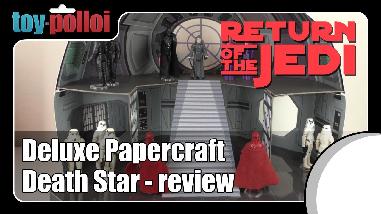 Jazwares Deluxe Papercraft Death Star playset - Review - Toy Polloi
