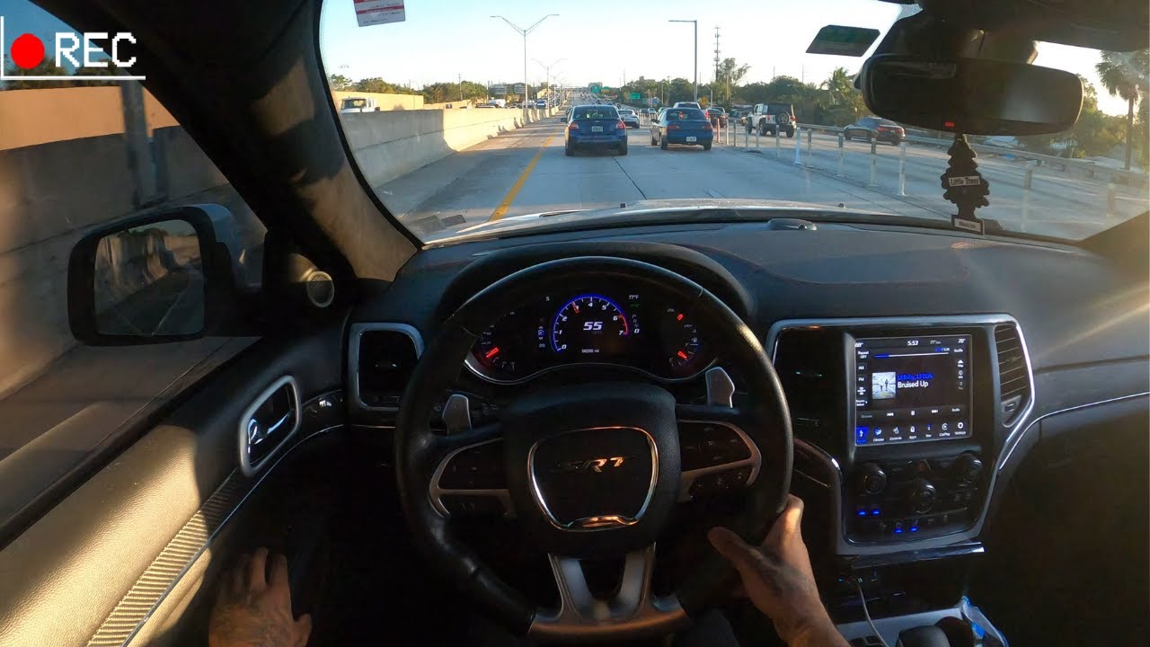 Fully Straight pipped SRT Jeep POV drive