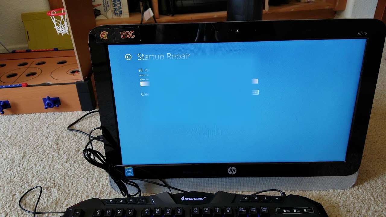 How To Restore HP All-In-One Windows PC Back To Factory Setting!