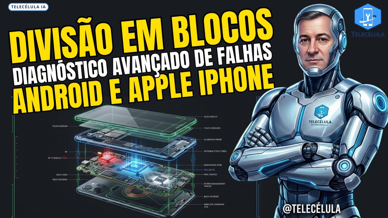 TELECÉLULA IA: ARQUITETURA FUNCIONAL PARA DIAGNÓSTICO AVANÇADO DE FALHAS SMARTPHONES ANDROID IPHONE