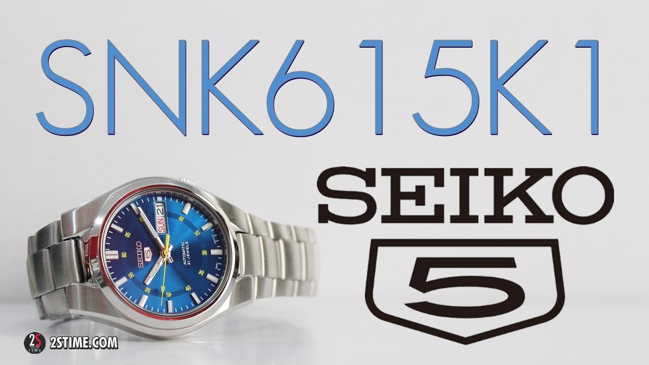 SEIKO 5 Series SNK615K1 | A Casual - Dress Watch Under 150