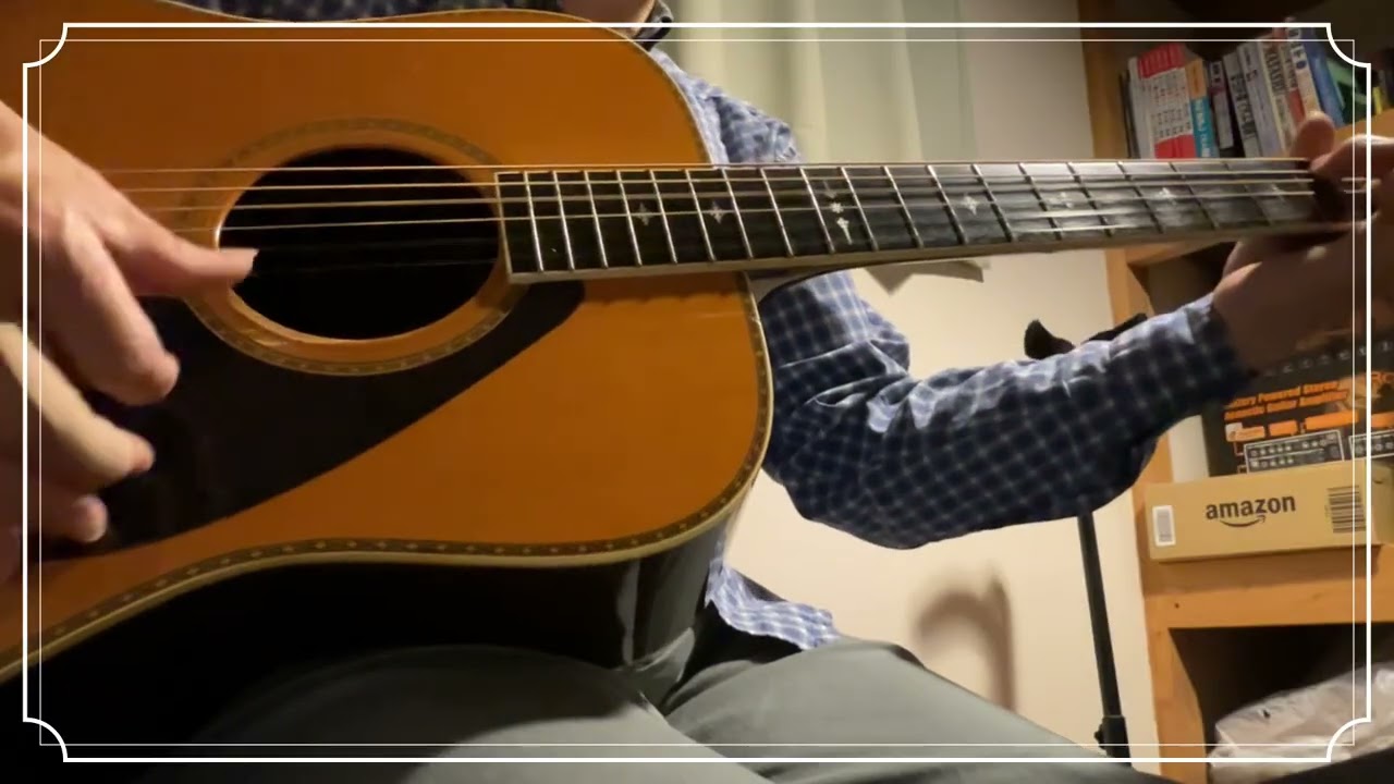 松山千春　碧い海　弾き語り　COVER