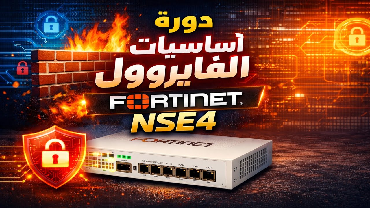 13- Fortigate NSE4 - Example No 3 - دورة اساسيات الفايروول