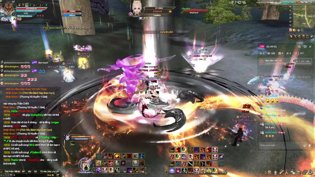 PK NOFEAR VS LUNATICS - THẾ GIỚI HOÀN MỸ VIỆT NAM 10/3/2026