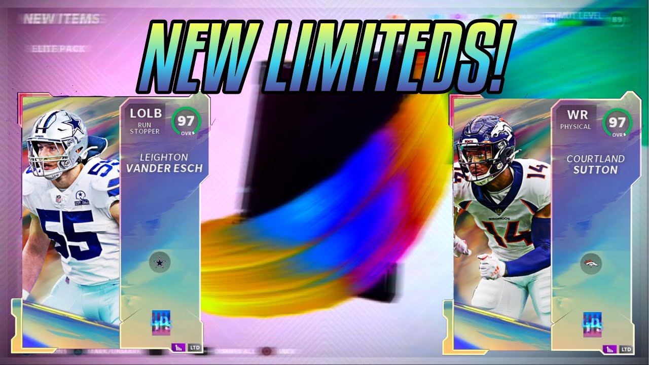 CRAZY PACK OPENING FOR NEW LIMITEDS AND SERIES 5 COMING TOMORROW! [Madden21]