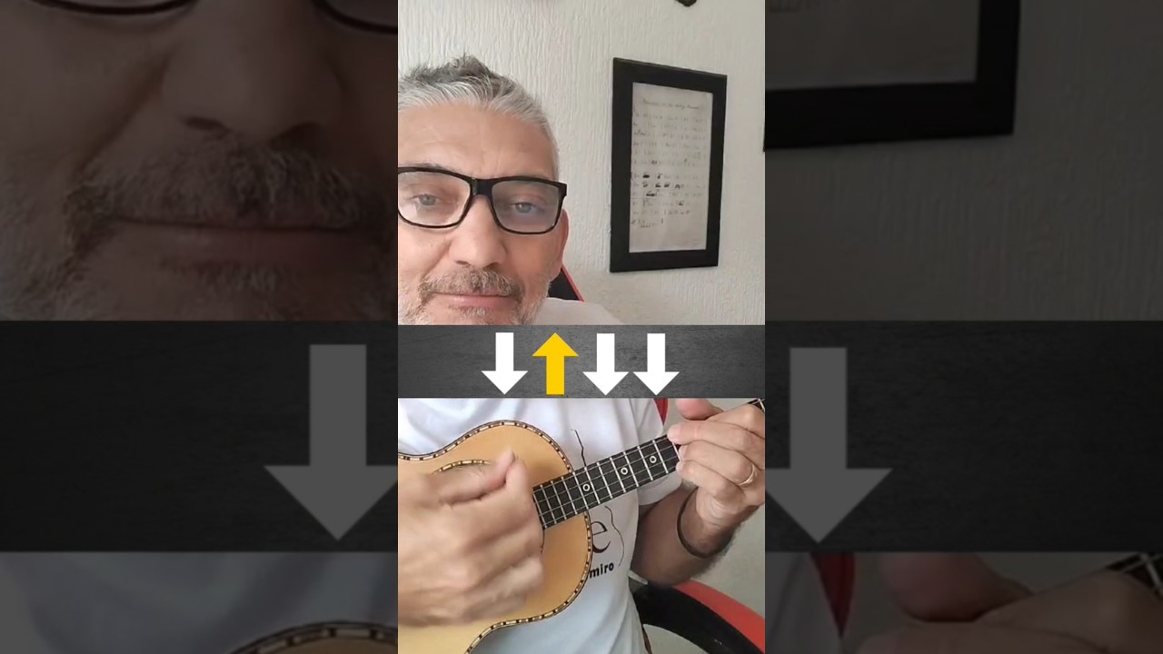 First beat for a beginner to learn on the cavaquinho.