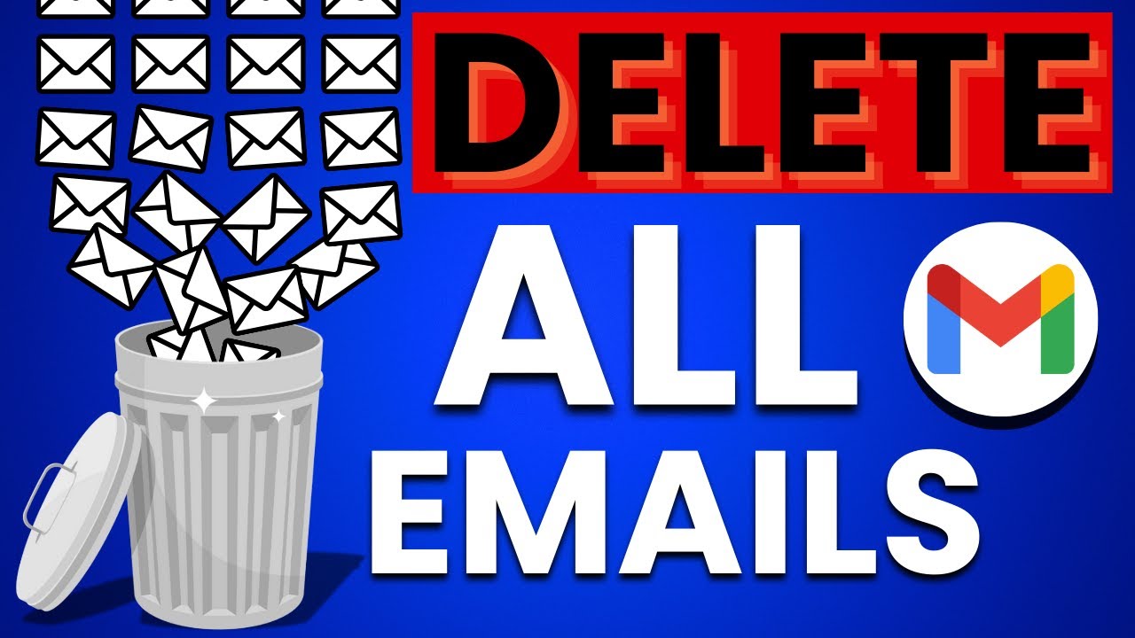 Как массово удалить письма в Gmail (БЫСТРО И ПРОСТО)