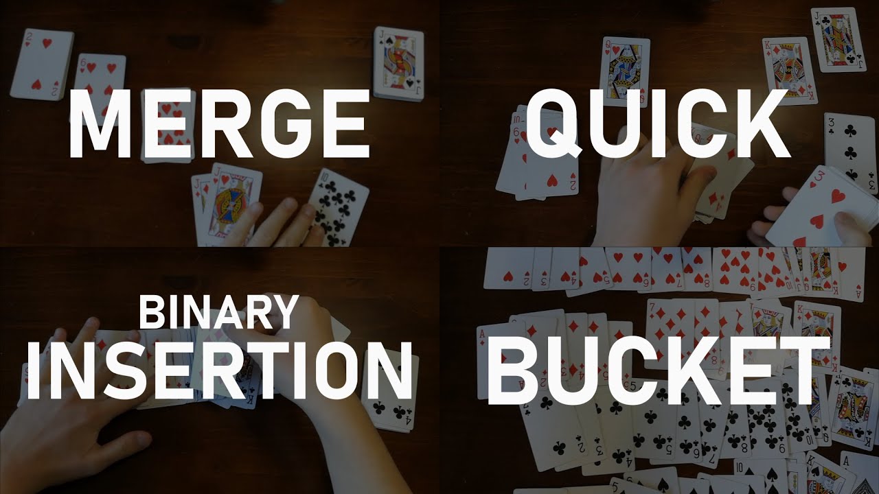 How To Sort A Deck Of Cards