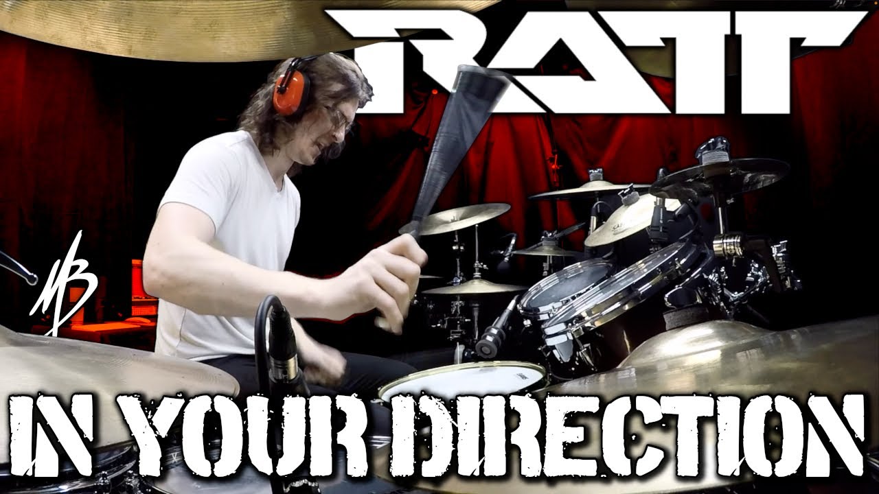 Ratt - In Your Direction - Drum Cover | MBDrums