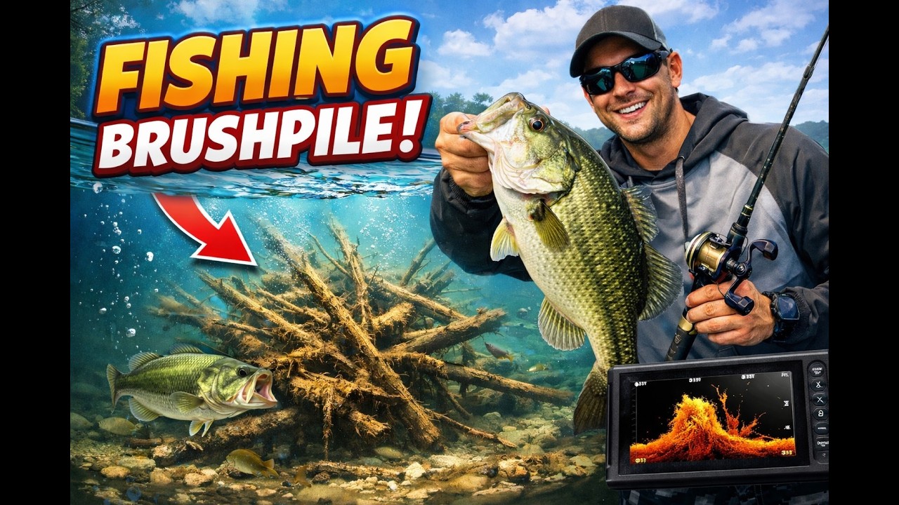 Winter Brush Pile Fishing