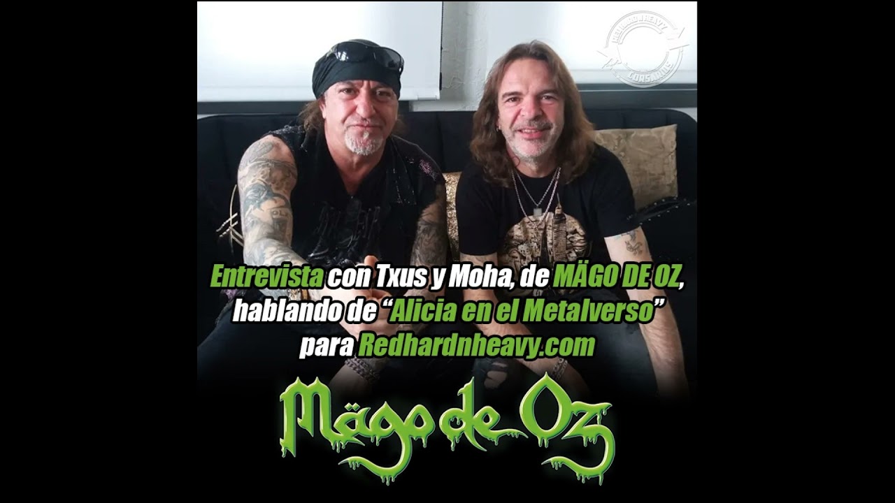 Entrevista con Txus y Moha de MÄGO DE OZ para Redhardnheavy.com
