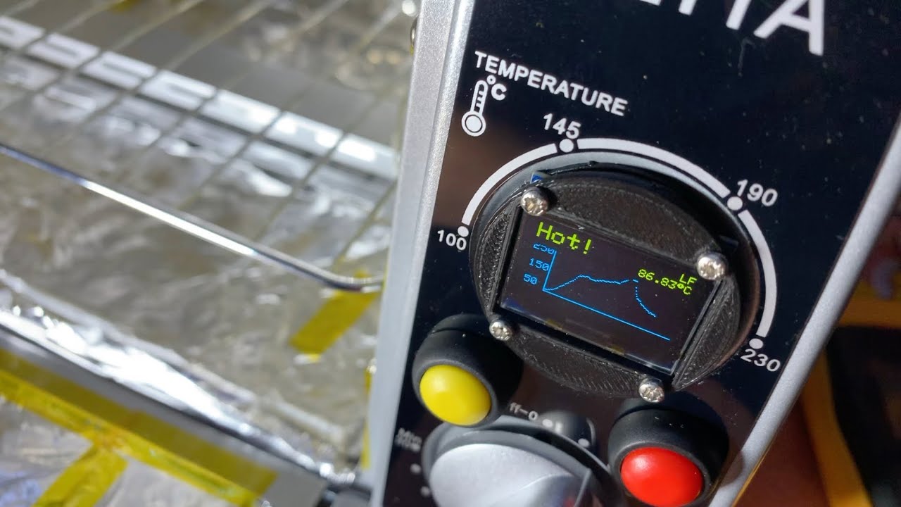 Модернизация тостера RocketScream Reflow Oven