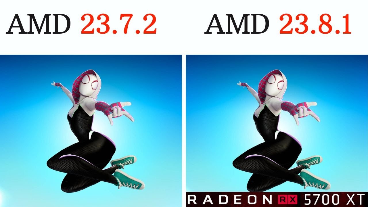 AMD Driver Update 23.8.1 VS 23.7.2 AMD Adrenalin Edition 23.8.1 New Update 5700 XT
