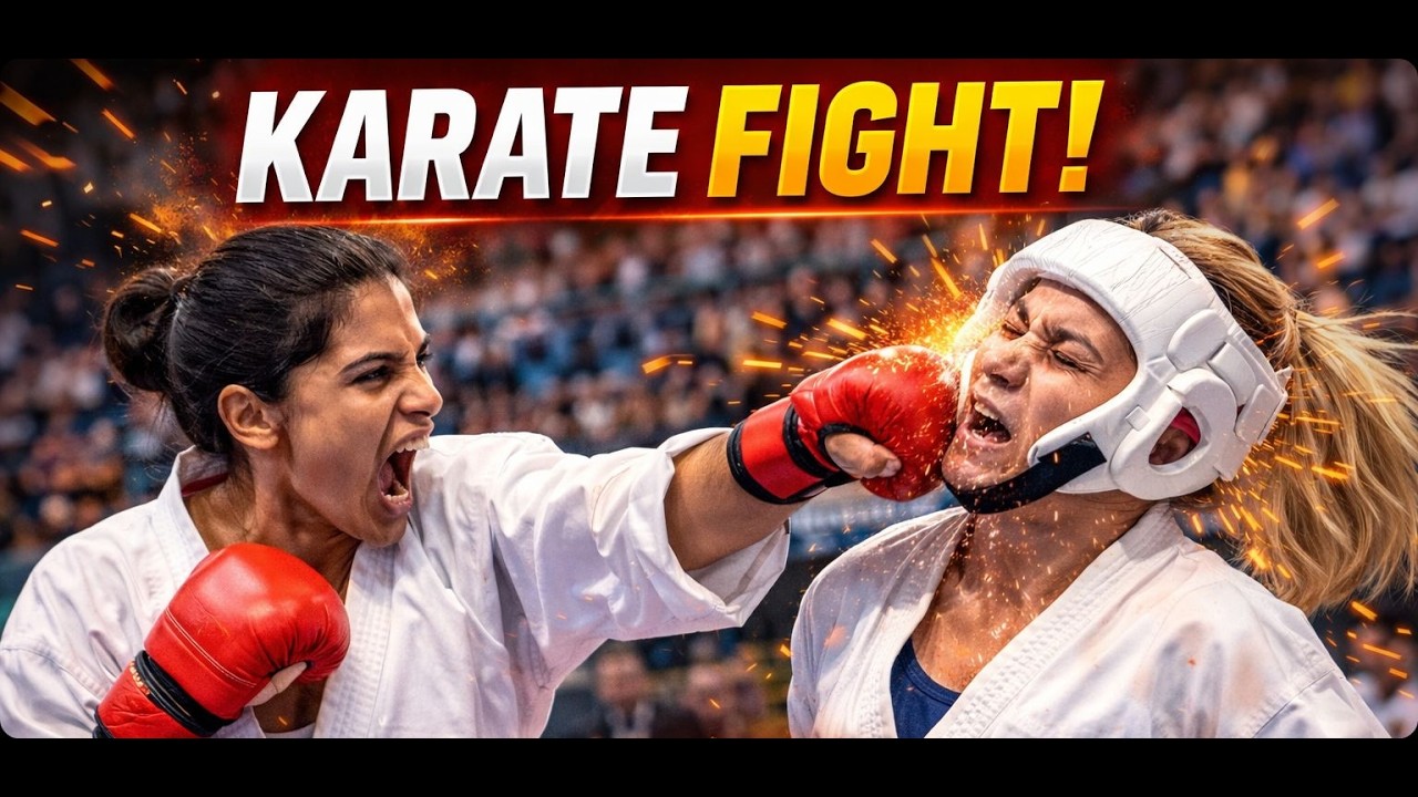 🏆 Karate Competition Fight | Ultimate Martial Arts Battle #karatelife #blackbelt
