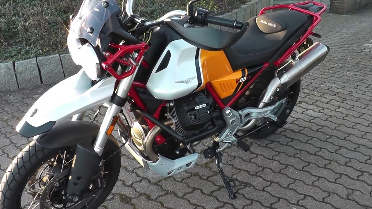 Moto Guzzi V85 TT E5 DÄS/MASS Exhaust Manifold System & Prisma Silencer