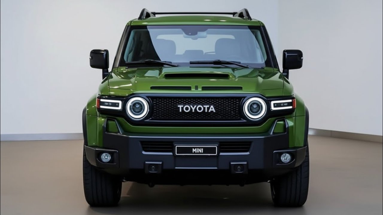 🔥 “Ultra Green Toyota Mini Land Cruiser FJ – VIP Beast!”
