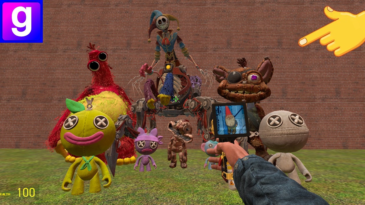 Who is the scariest Poppy Playtime monster? All chapters | Garry's Mod
