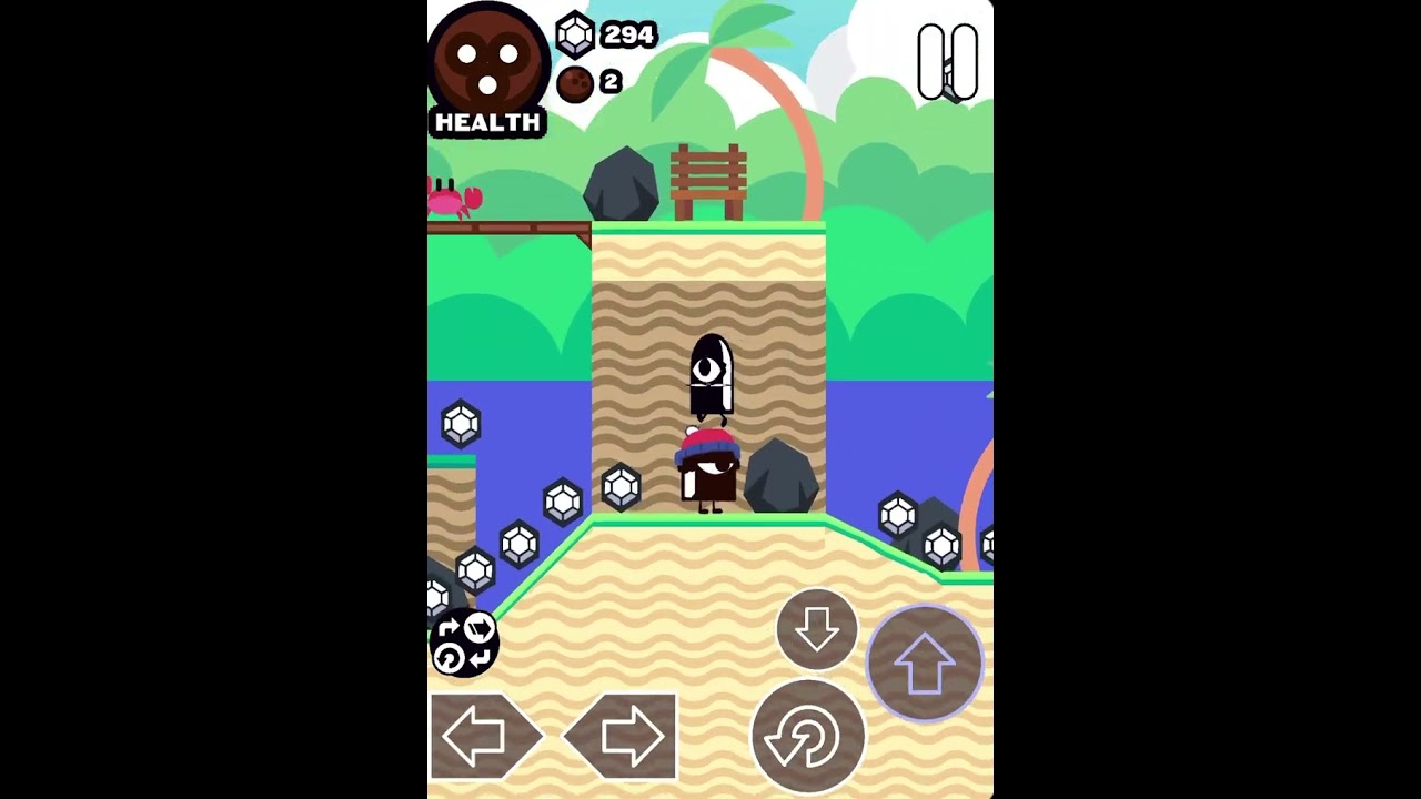 Coconut Country hitless but the game is so short that I interact with everything except info stuff