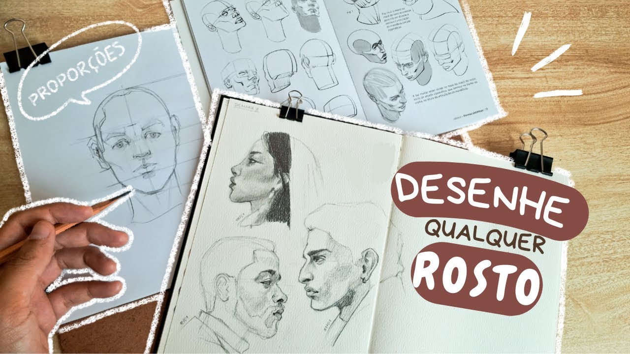 COMO DESENHAR ROSTO E DEIXAR SEU DESENHO PARECIDO COM A REFERÊNCIA🎨✏️ | PROPOÇÕES e técnicas básicas