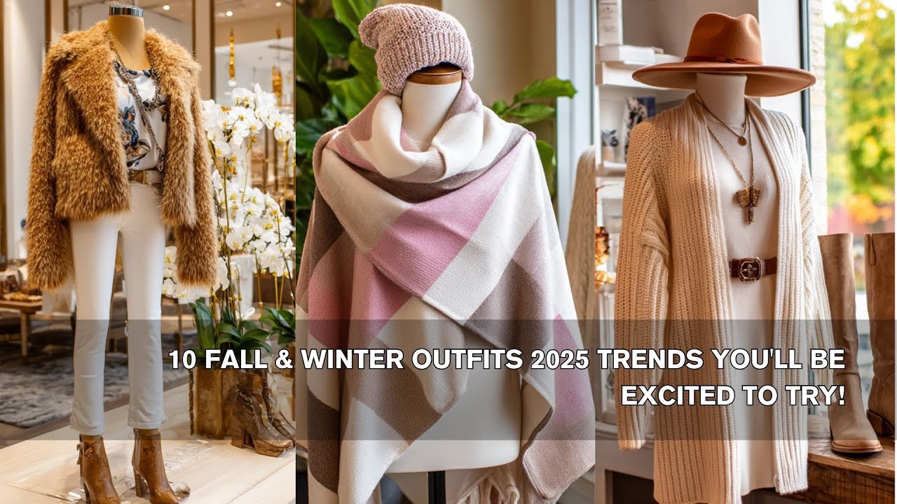 10 Fall & Winter Outfits 2025 Trends You'll Be Excited to Try! 🍂❄️
