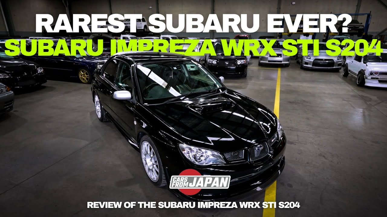 Subaru Impreza WRX STi S204 Collectable Classic Review Limited build numbers and a must have.