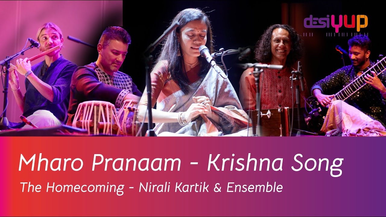 Mharo Pranaam by vocalist Nirali Kartik - Krishna Song -  Eindeloos India Festival - de Doelen