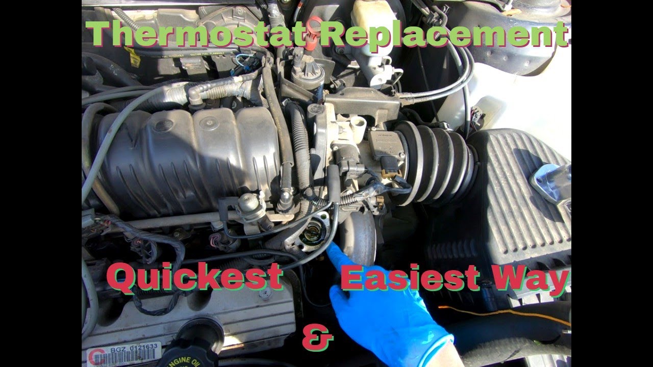 thermostat replacement v6 GM 3800
