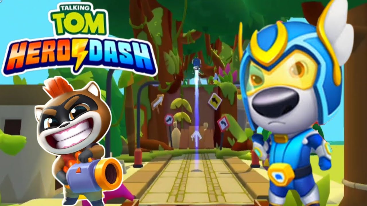 Talking Tom Hero Dash - Hurricane Hank Walktrough