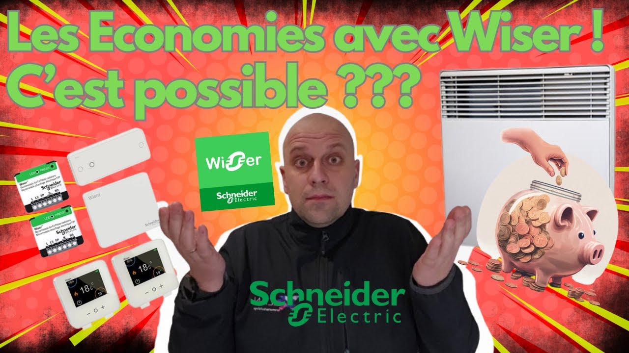 Découverte & installation Wiser : La solution de gestion de chauffage par fil pilote de Schneider