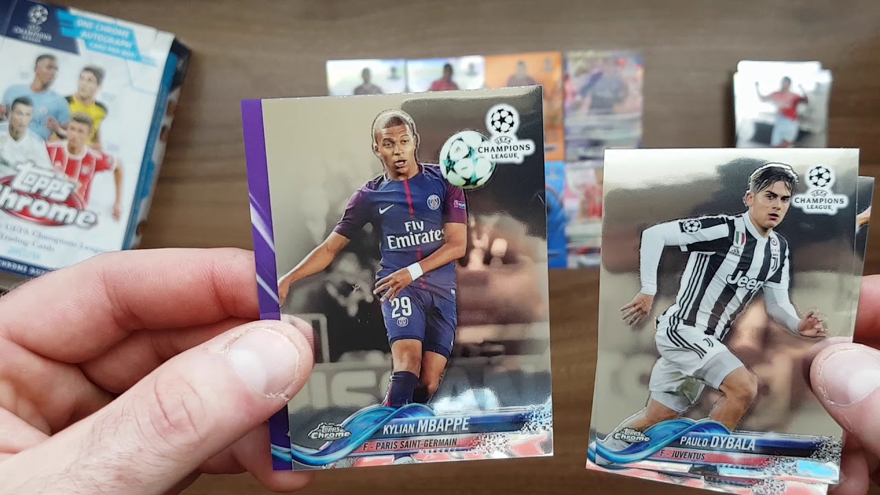 NOWOŚĆ!!! TOPPS CHROME UEFA CHAMPIONS LEAGUE 2017/18 - KOGO TRAFIŁEM NA AUTOGRAFIE???