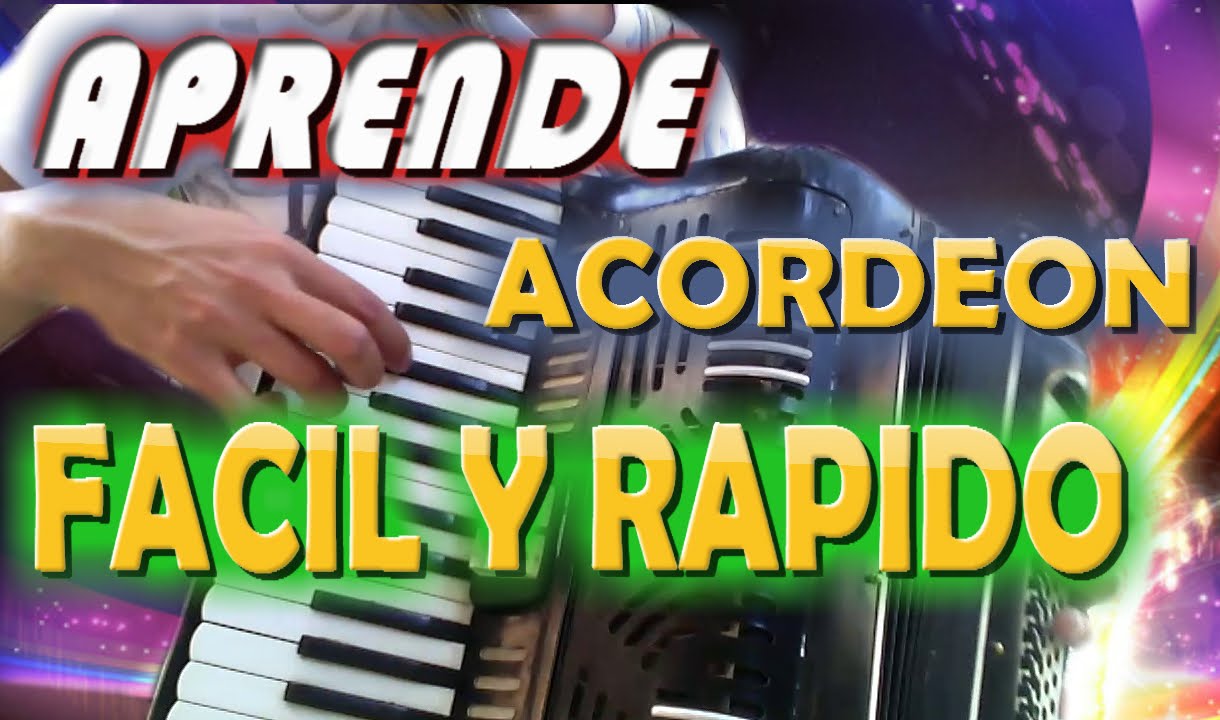 Escala de Do y Re en Acordeon. Clases gratis de acordeón