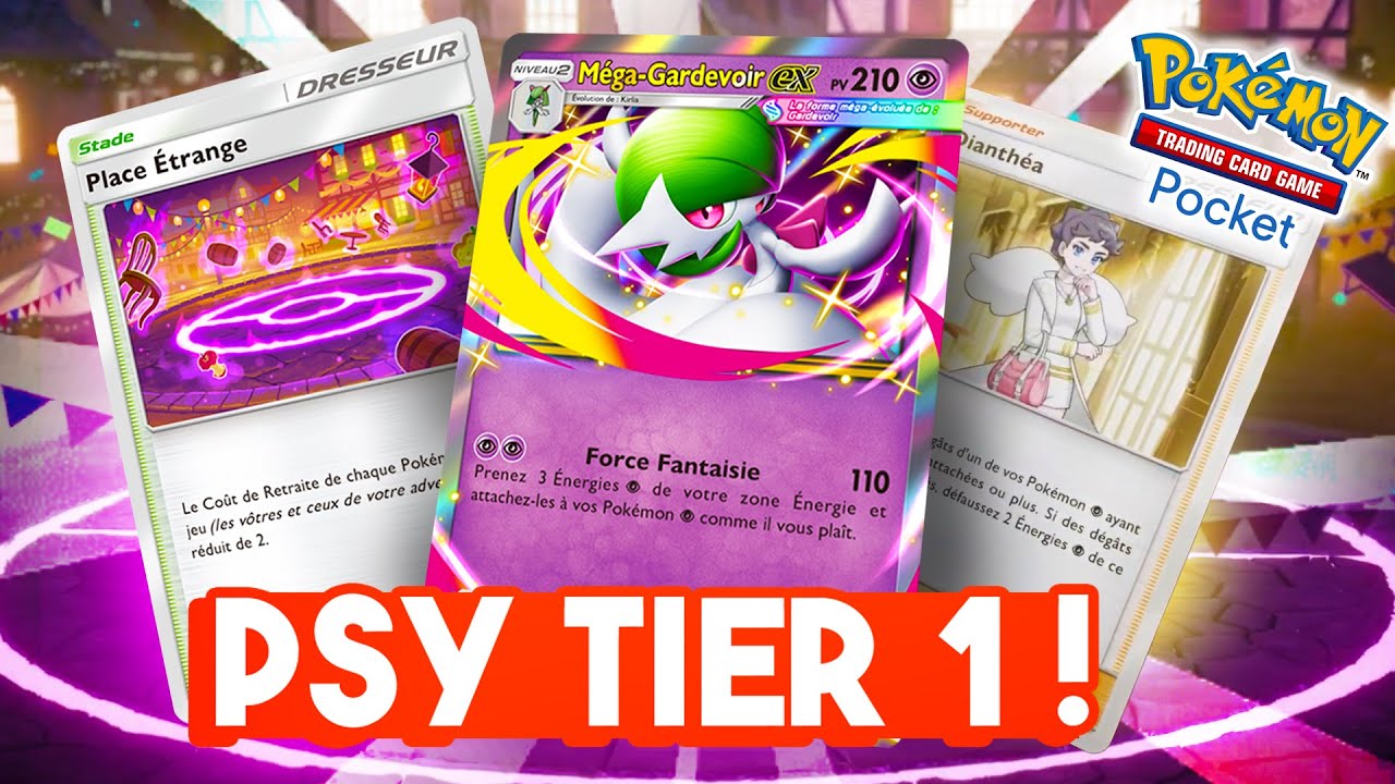 L'arrivée des STADES sur Pocket ! Le deck PSY devient ULTRA PUISSANT !