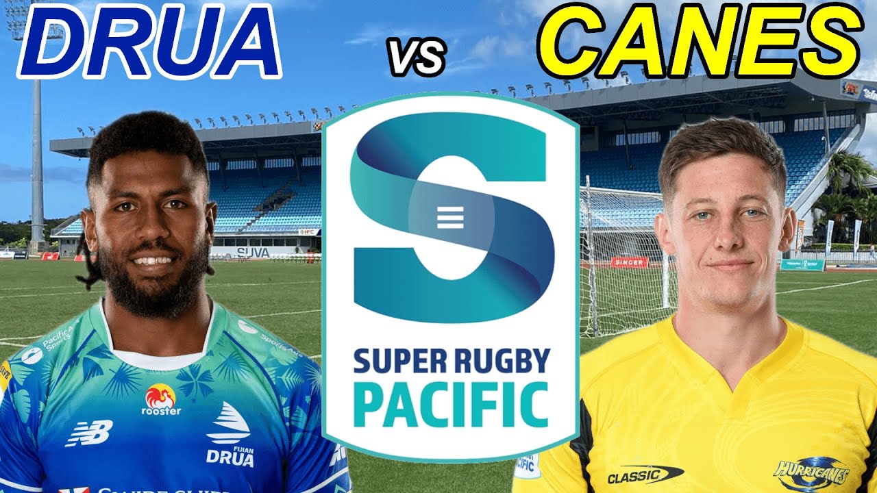 FIJIAN DRUA vs HURRICANES Super Rugby Pacific 2026 Live Commentary