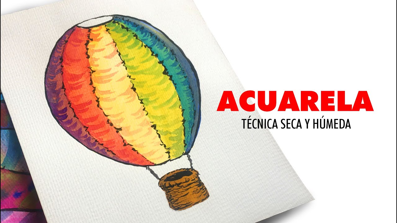 Acuarela / Técnica seca y húmeda